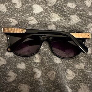 Black and Gold Sunglasses